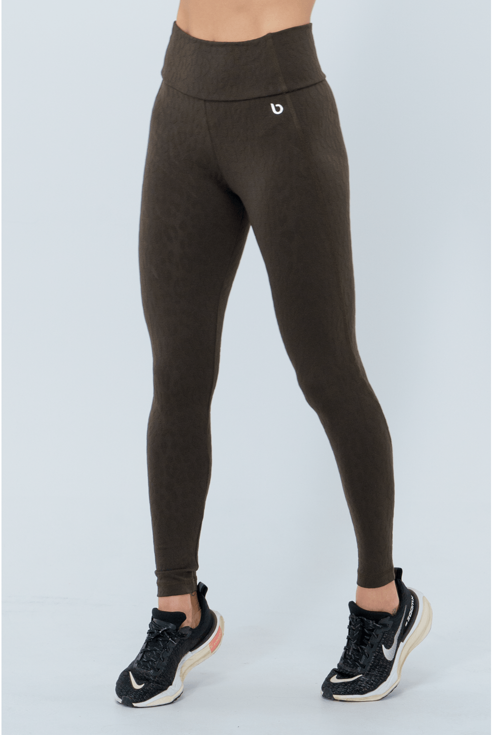 Legging online cinza chumbo